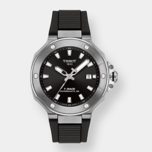 Tissot T-Race Powermatic 80 – Schwarz 41mm Silikon